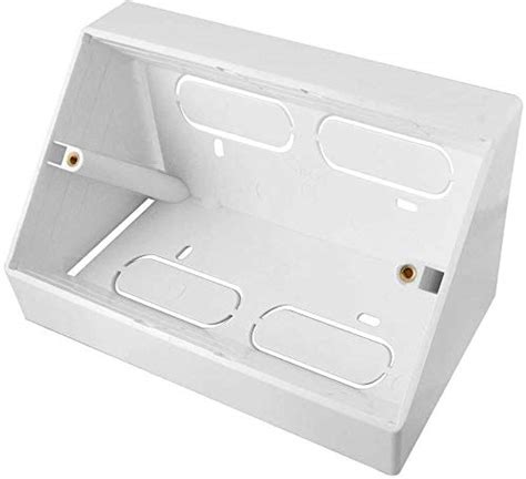 angled white junction box|45 degree angle electrical box.